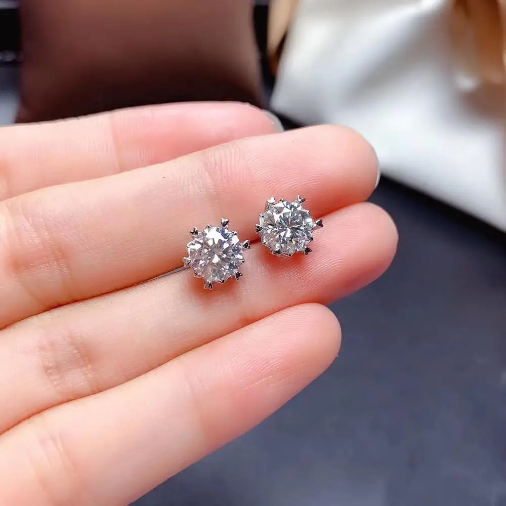 new moisanite jewelry set for women silver stud earrings ring necklace 925 sterling silver shiny better than diamond party gift
new moisanite jewelry set for women silver stud earrings ring necklace 925 sterling silver shiny better than diamond party gift