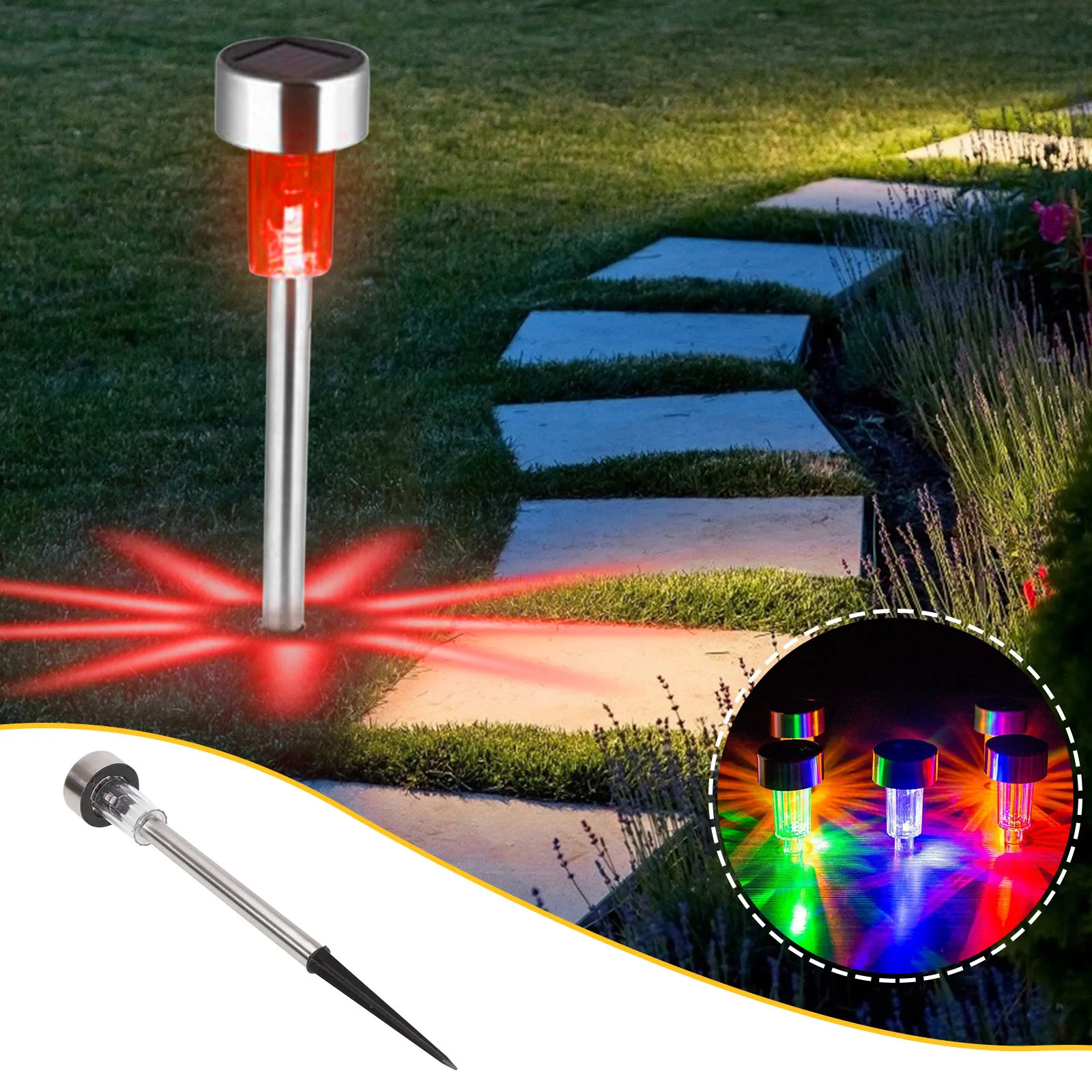 Campfire Stainless Steel Solar Plug-in Light, Flowerpot Light And Ground Plug Light Разноцветный Костер
Campfire Stainless Steel Solar Plug-in Light, Flowerpot Light And Ground Plug Light Разноцветный Костер
