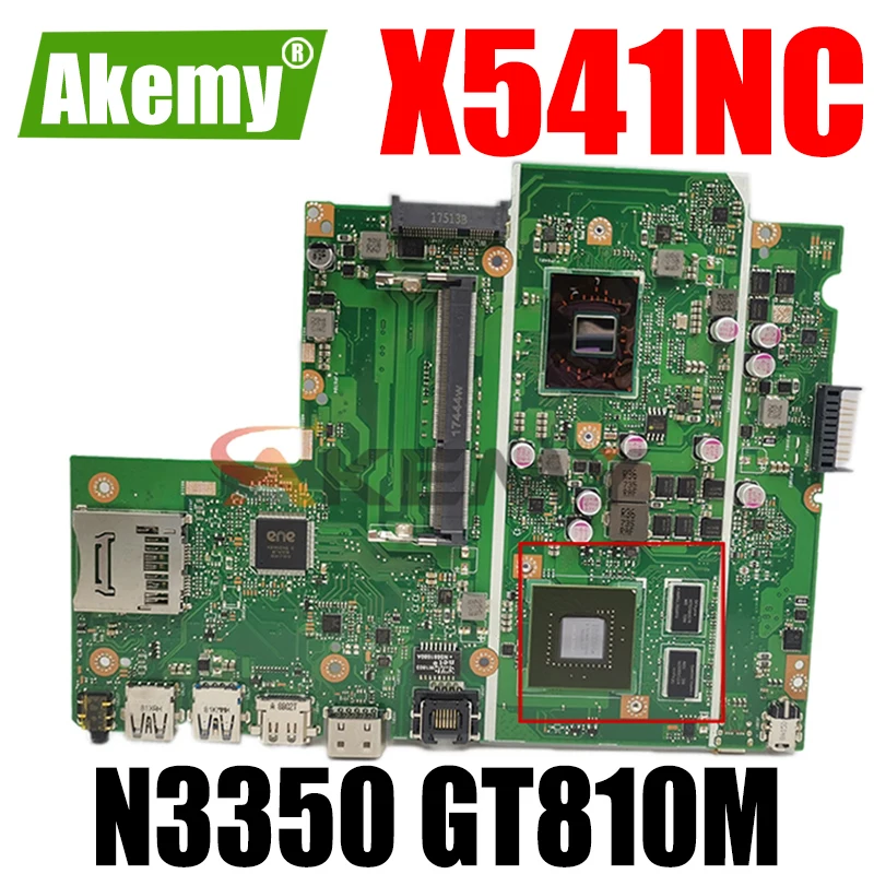 Материнская плата Akemy X541NC для ноутбука ASUS X541NC, оригинальная материнская плата процессора Celeron N3350 GT810M
Материнская плата Akemy X541NC для ноутбука ASUS X541NC, оригинальная материнская плата процессора Celeron N3350 GT810M
