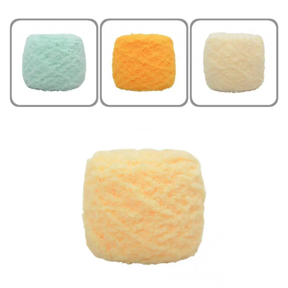 Great Blended Yarn Long Lasting Portable Solid Color Hand Knitting Yarn Yarn Balls Knitting Yarn 1 Roll
Great Blended Yarn Long Lasting Portable Solid Color Hand Knitting Yarn Yarn Balls Knitting Yarn 1 Roll