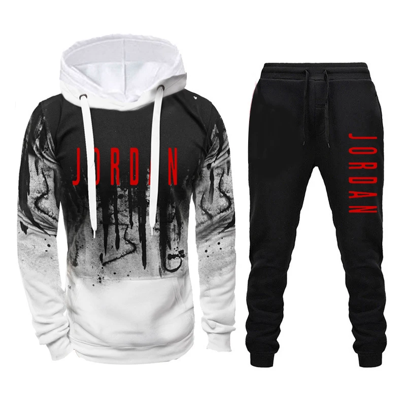 2022 Most Popular Men's Tracksuit Hoodie and Sweatpants High Quality Male Daily Casual Sports Jogging Suit Fashion Gym Outfits
2022 Most Popular Men's Tracksuit Hoodie and Sweatpants High Quality Male Daily Casual Sports Jogging Suit Fashion Gym Outfits