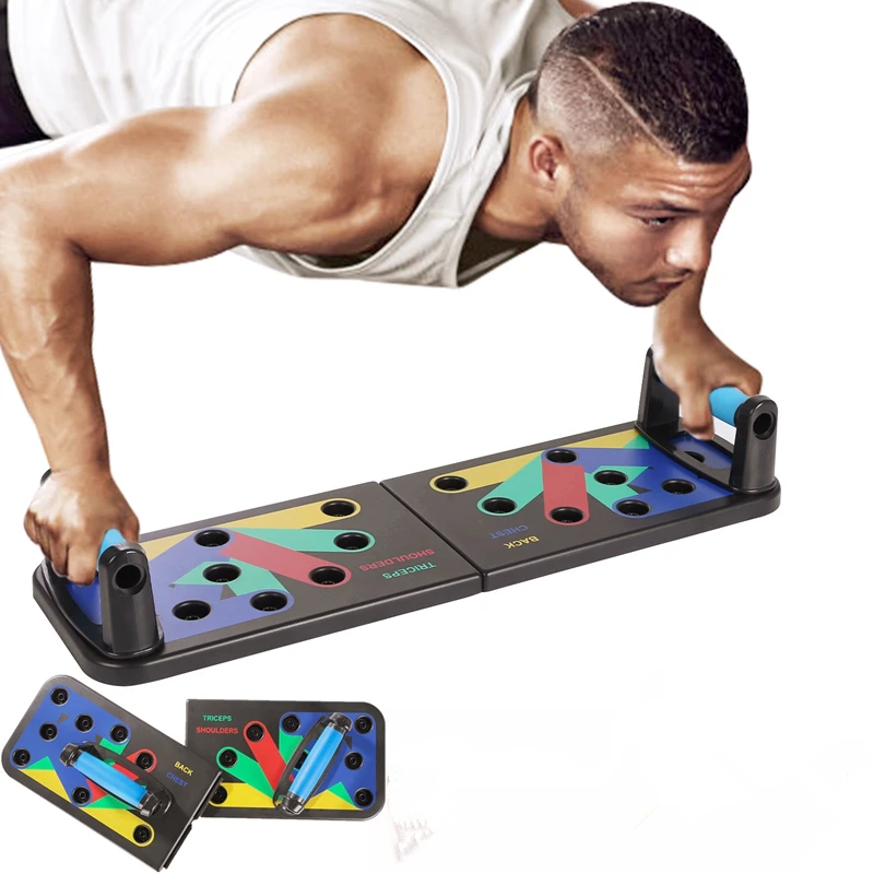 10 in 1 Push Up Board with Instruction Print Body Building Fitness Exercise Tools Men Women Push-up Stands For GYM Body Training
10 in 1 Push Up Board with Instruction Print Body Building Fitness Exercise Tools Men Women Push-up Stands For GYM Body Training