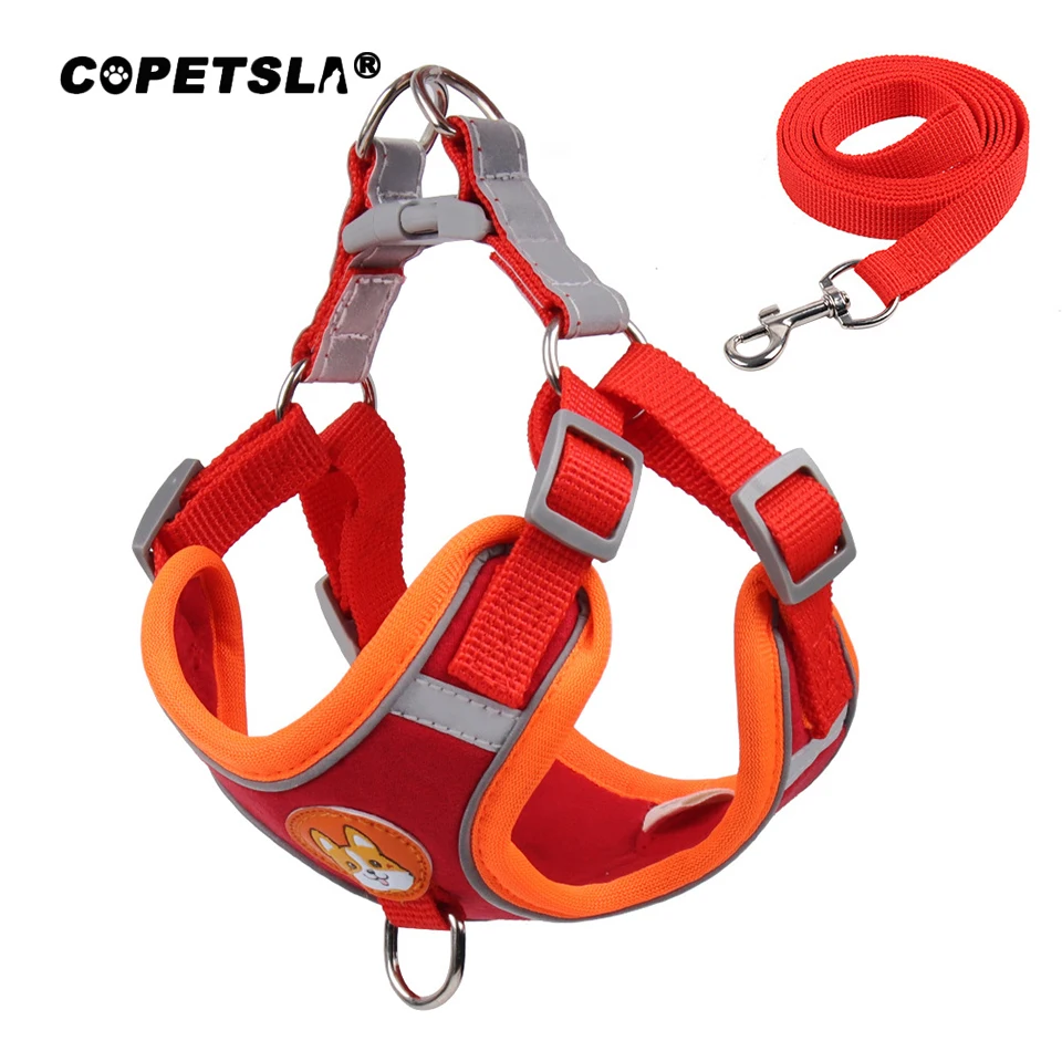Светоотражающая нейлоновая шлейка Copetsla для собак, Регулируемый жилет среднего и большого размера для непослушных собак, для прогулок и бег...
Светоотражающая нейлоновая шлейка Copetsla для собак, Регулируемый жилет среднего и большого размера для непослушных собак, для прогулок и бег...