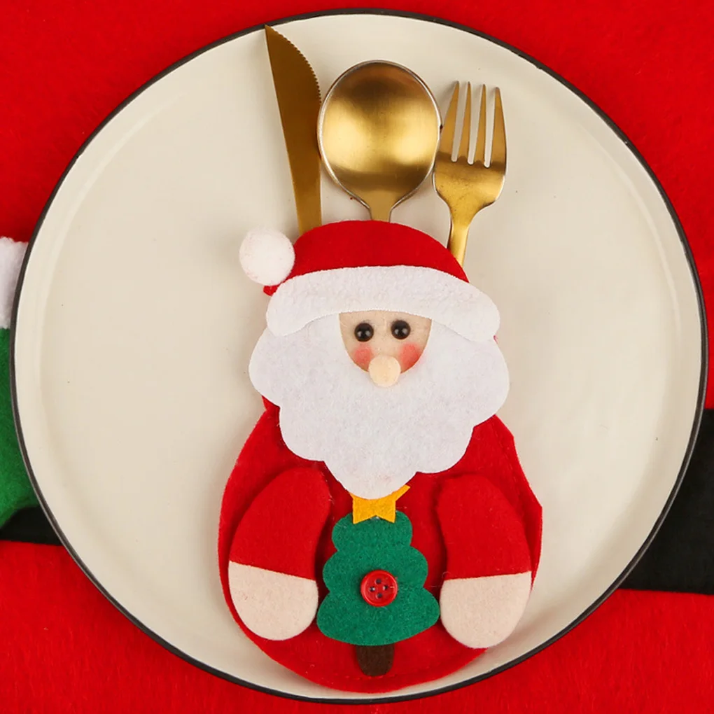 Набор вилок и ложек, держатель для сумок, Рождественский обеденный Рождественский настольный декор, кухонные столовые приборы, аксессуары
Набор вилок и ложек, держатель для сумок, Рождественский обеденный Рождественский настольный декор, кухонные столовые приборы, аксессуары