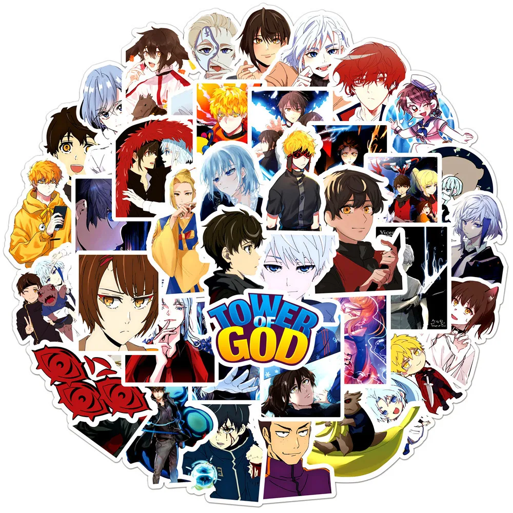 10/50Pcs TOWER OF-GOD Stickers Pack Skateboard Fridge Guitar Laptop Motorcycle Luggage Cartoon Waterproof Kids Sticker Toys
10/50Pcs TOWER OF-GOD Stickers Pack Skateboard Fridge Guitar Laptop Motorcycle Luggage Cartoon Waterproof Kids Sticker Toys