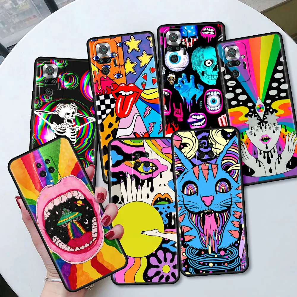 Phone Cover for Xiaomi Redmi Note 9S 9 8 7 8T 10 Pro 9C 9A 7A 6A 8A 6 K40 Tpu Funda Soft Back Case Colorful Psychedelic
Phone Cover for Xiaomi Redmi Note 9S 9 8 7 8T 10 Pro 9C 9A 7A 6A 8A 6 K40 Tpu Funda Soft Back Case Colorful Psychedelic