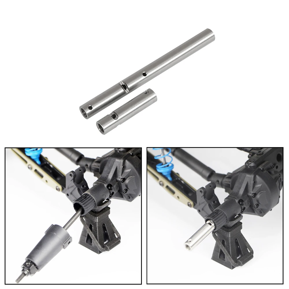 Stainless Steel Front Rear Axle Sleeve Anti Slip Enhanced Bushing Weights Rod for 1/10 RC Crawler Axial Wraith 90018 RR10 Yeti
Stainless Steel Front Rear Axle Sleeve Anti Slip Enhanced Bushing Weights Rod for 1/10 RC Crawler Axial Wraith 90018 RR10 Yeti