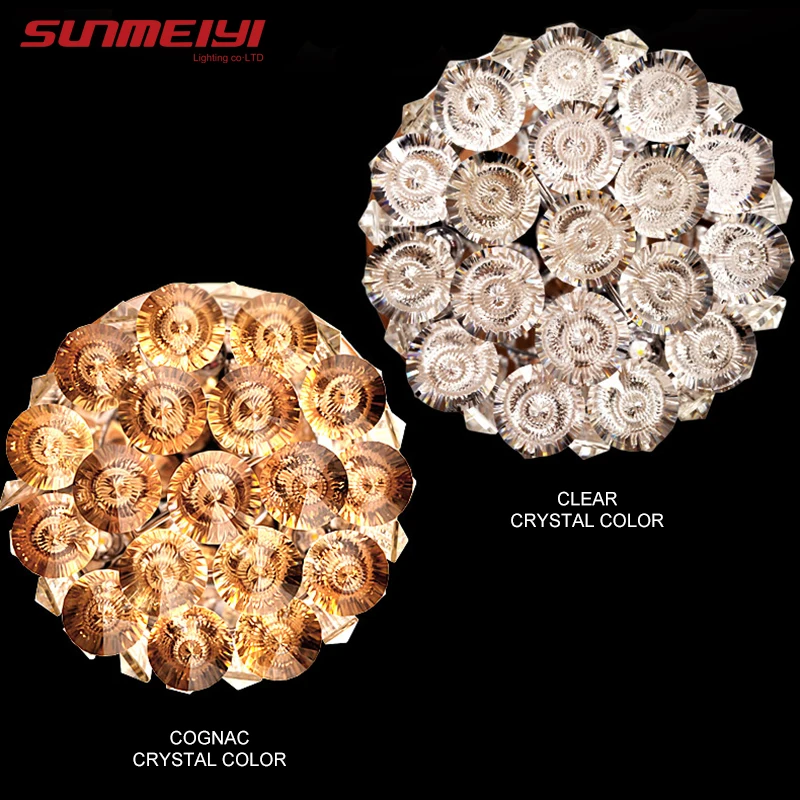 Modern Crystal LED Ceiling lights For Living room candeeiro de teto para quarto Crystal Ceiling Lamp Home Decoration
Modern Crystal LED Ceiling lights For Living room candeeiro de teto para quarto Crystal Ceiling Lamp Home Decoration