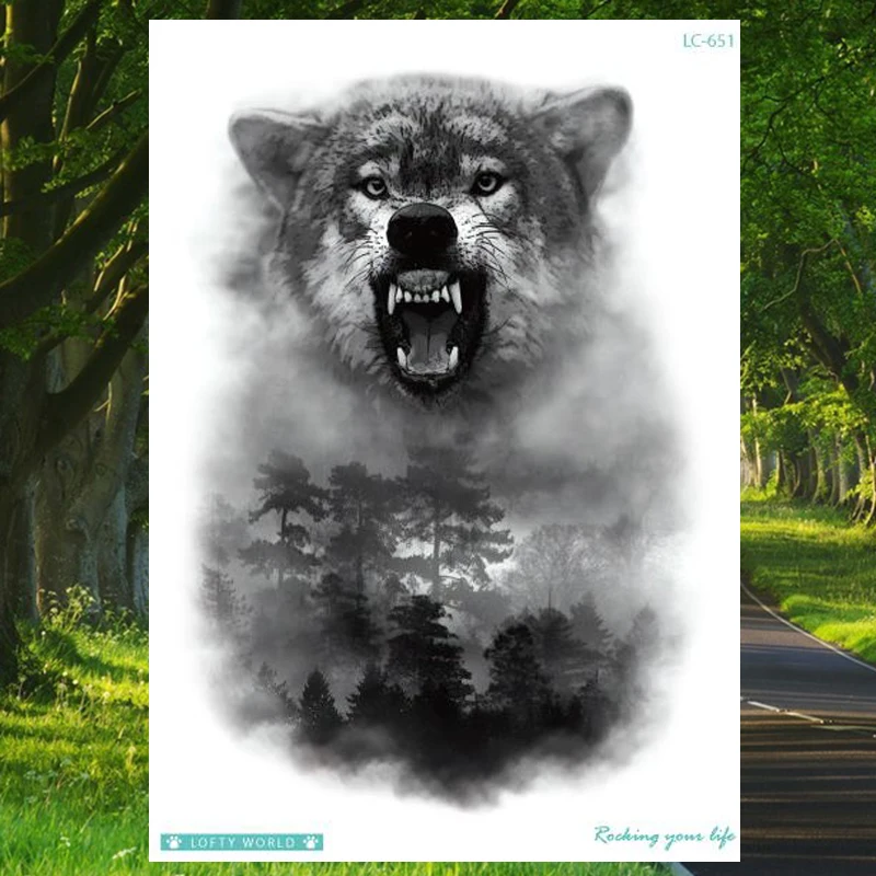 Forest Ferocious Bear Temporary Tattoo Sticker Large Size Arm Leg Animal Fake Tattoos for Men Women Waterproof Tatoo Art Tatoo
Forest Ferocious Bear Temporary Tattoo Sticker Large Size Arm Leg Animal Fake Tattoos for Men Women Waterproof Tatoo Art Tatoo