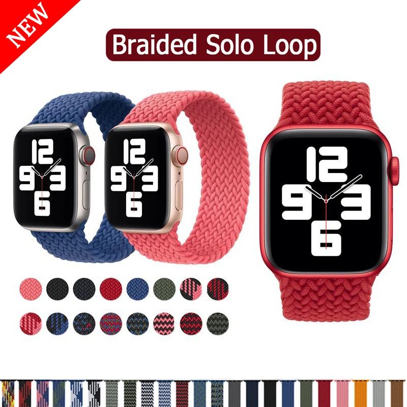 Ремешок нейлоновый Плетеный для Apple watch, эластичный тканевый ремешок для Apple watch 44 мм, 40 мм, 38 мм и 42 мм, iWatch Series 3 4 5 se 6
Ремешок нейлоновый Плетеный для Apple watch, эластичный тканевый ремешок для Apple watch 44 мм, 40 мм, 38 мм и 42 мм, iWatch Series 3 4 5 se 6