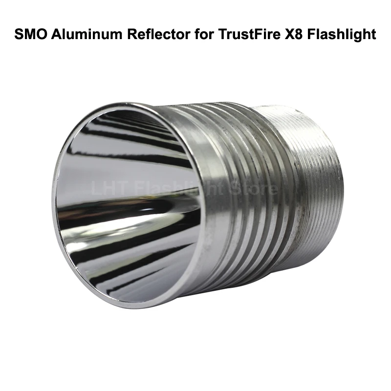 

42mm (D) x 52mm (H) SMO Aluminum Reflector for TrustFire X8 Flashlight