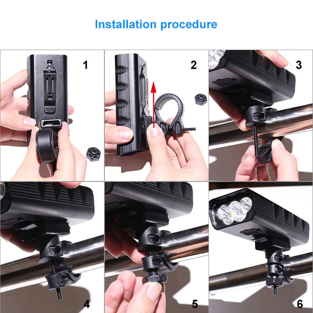 Waterproof LED Bike Front Light USB Rechargeable 3000LM MTB Front Lamp Headlight Aluminum Ultralight Flashlight Bike Light
Waterproof LED Bike Front Light USB Rechargeable 3000LM MTB Front Lamp Headlight Aluminum Ultralight Flashlight Bike Light