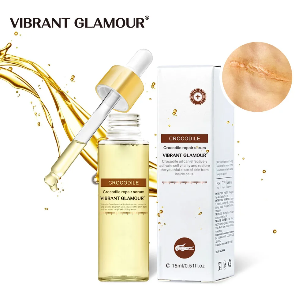 VIBRANT GLAMOUR Crocodile Repair Scar Face Serum Removal Acne Scar Anti-Aging Whitening Treatment Stretch Marks Repair Skin Care
VIBRANT GLAMOUR Crocodile Repair Scar Face Serum Removal Acne Scar Anti-Aging Whitening Treatment Stretch Marks Repair Skin Care