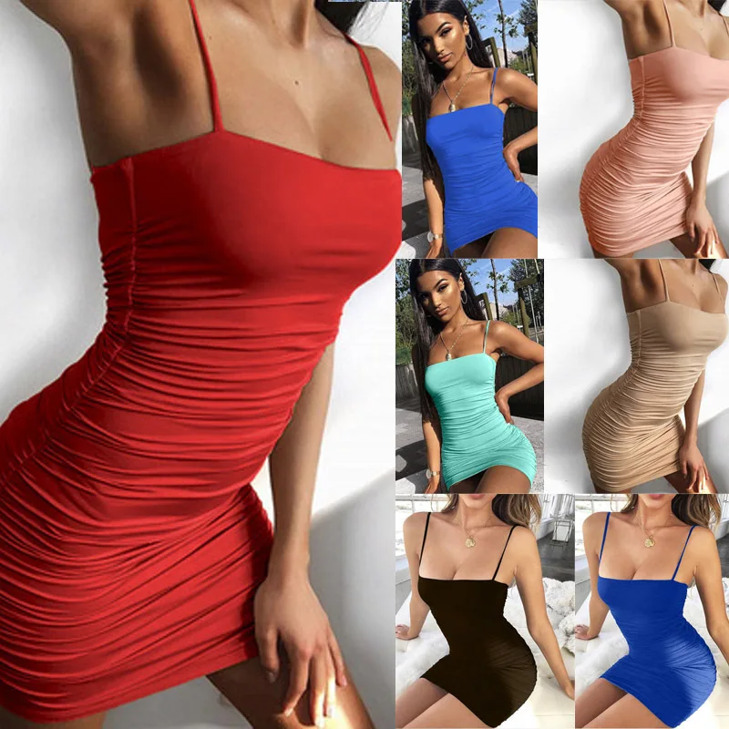 2021 Summer Hot Sale New Fashion Tight-fitting Sling Bag Hip Sexy Nightclub Solid Color Sleeve One Word Collar Harajuku Dress
2021 Summer Hot Sale New Fashion Tight-fitting Sling Bag Hip Sexy Nightclub Solid Color Sleeve One Word Collar Harajuku Dress