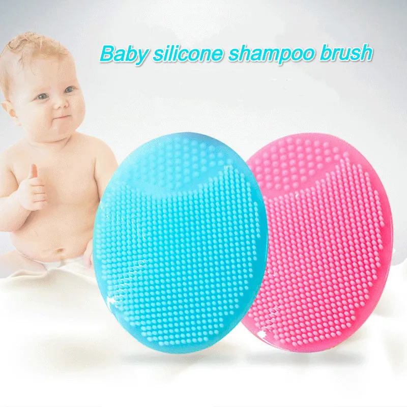 Baby soft silicone bath brush head baby massage bath brush infant shampoo brush child care products
Baby soft silicone bath brush head baby massage bath brush infant shampoo brush child care products