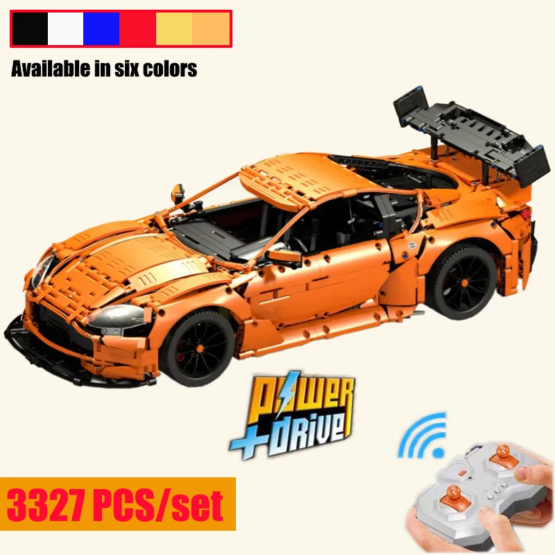 NEW RC Motor Power Function MOC-8780 Aston Martin Vantage GT3 Super Racing Car Fit lepinings Building Kit Block Bricks Toy Gift
NEW RC Motor Power Function MOC-8780 Aston Martin Vantage GT3 Super Racing Car Fit lepinings Building Kit Block Bricks Toy Gift