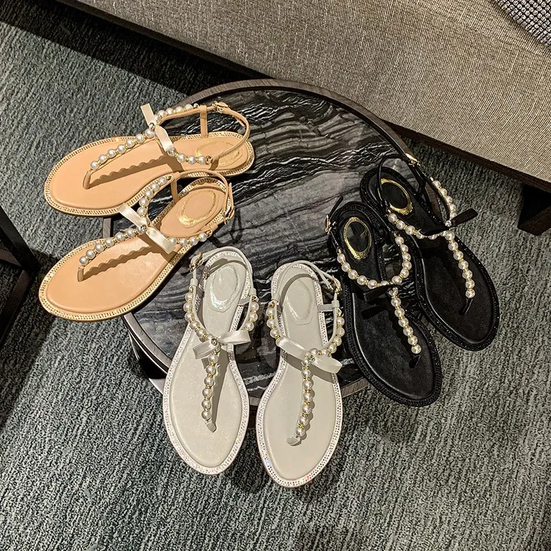 prowow Women Shoes Women`s Fashion Summer Pearl Sandals Casual Beach Shining Shoes T-strap Thong Flip Flops Slippers
prowow Women Shoes Women`s Fashion Summer Pearl Sandals Casual Beach Shining Shoes T-strap Thong Flip Flops Slippers