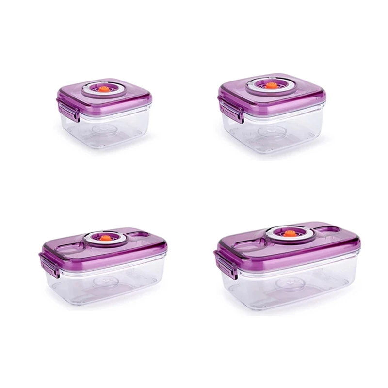 Microwave Food Storage Container Vacuum Preservation Box Refrigerator Food Preservation and Moisture-proof Containe 4 Kinds
Microwave Food Storage Container Vacuum Preservation Box Refrigerator Food Preservation and Moisture-proof Containe 4 Kinds