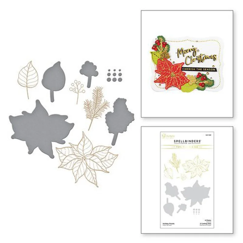 Christmas Holiday Florals Hot Foil 2021 New Micro Disc Holiday Flowers Scrapbook Diary Decoration Stencil Embossing Card 2021
Christmas Holiday Florals Hot Foil 2021 New Micro Disc Holiday Flowers Scrapbook Diary Decoration Stencil Embossing Card 2021