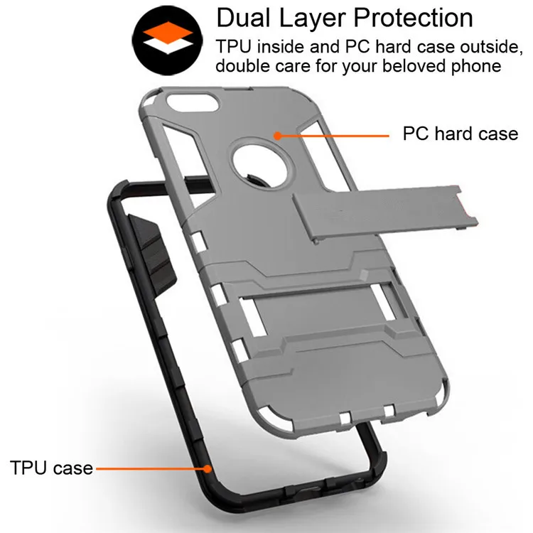Luxury Stand Armor Phone Holder Case For iPhone 7 8 6 6S Plus X S XS Hybrid TPU+Hard PC ShockProof Back Cover for iphone 5 5S SE
Luxury Stand Armor Phone Holder Case For iPhone 7 8 6 6S Plus X S XS Hybrid TPU+Hard PC ShockProof Back Cover for iphone 5 5S SE