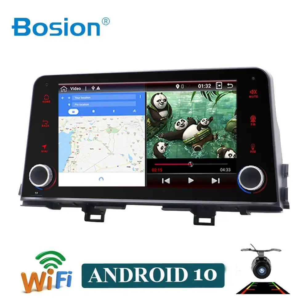 DVD плеер Bosion для Kia Picanto 10 0 2017 (JA) и Morning 2018 8 ядер сенсорный экран дюймов Android