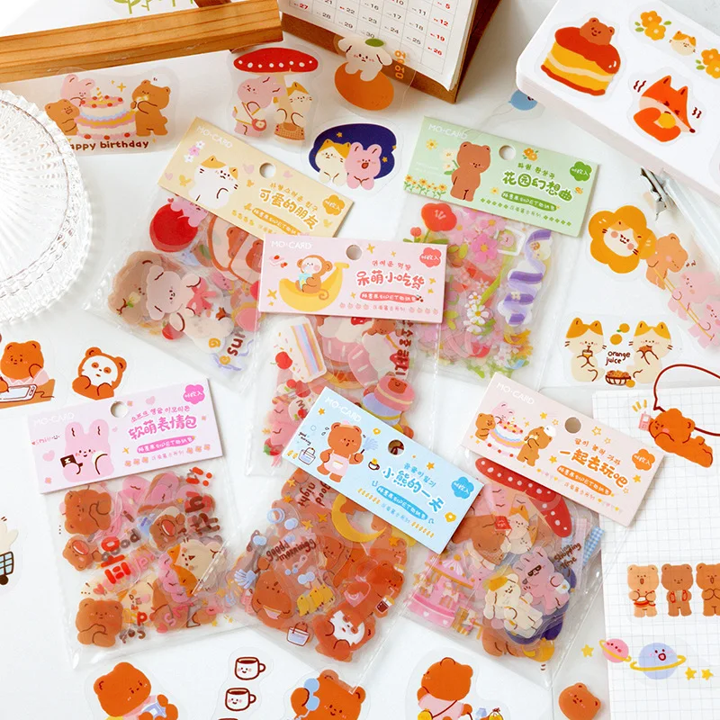 46 шт./стикеры с милыми животными ежедневного стиля, медведь и телефон, стикеры, Книжная этикетка, дневник, альбом, кавайные корейские Мультяш...
46 шт./стикеры с милыми животными ежедневного стиля, медведь и телефон, стикеры, Книжная этикетка, дневник, альбом, кавайные корейские Мультяш...