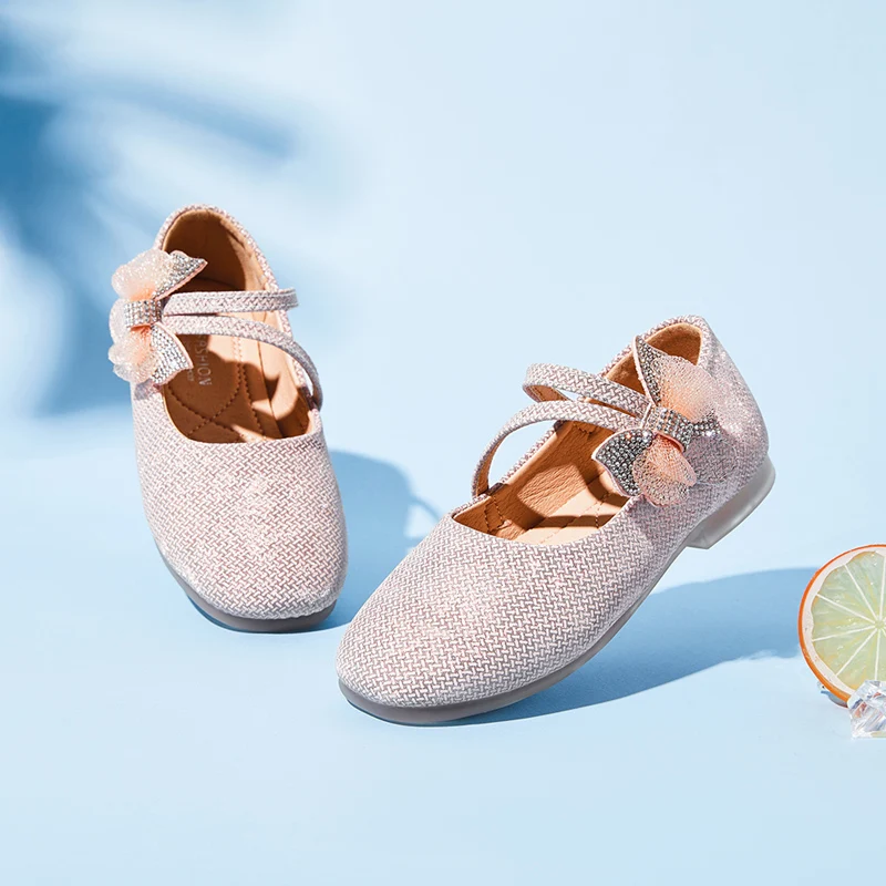 Girls' Leather Shoes Princess Sequined Children's Shoes Flower Little Baby Silver Flat 2021 Spring Kids Butterfly Shoes Girls
Girls' Leather Shoes Princess Sequined Children's Shoes Flower Little Baby Silver Flat 2021 Spring Kids Butterfly Shoes Girls