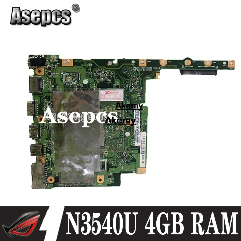 E502MA Laptop Motherboard For Asus E402MA E502MA E402M E502M E402 E502 N3540U 4GB-RAM original Mainboard 100% test ok 
E502MA Laptop Motherboard For Asus E402MA E502MA E402M E502M E402 E502 N3540U 4GB-RAM original Mainboard 100% test ok