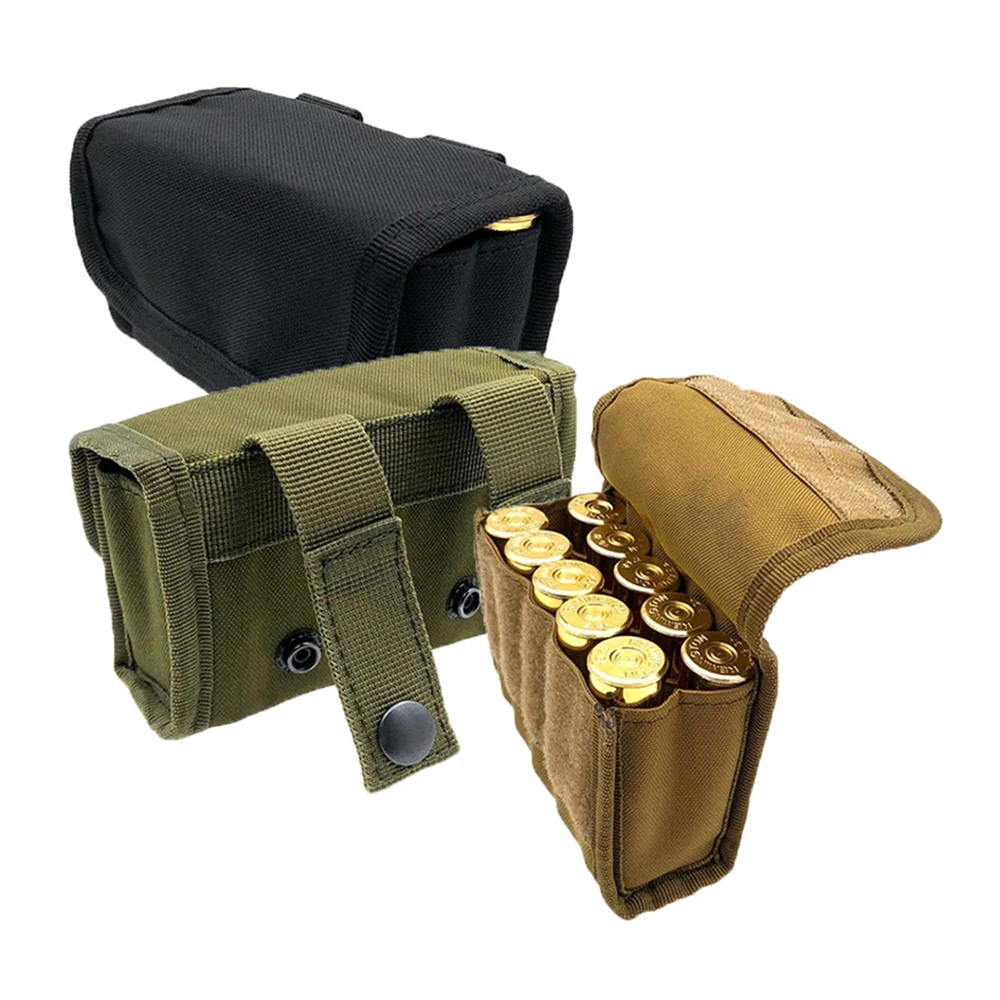 10 Round Shot Shotshell Reload Holder Molle Pouch for 12 Gauge/20G Magazine Pouch Ammo Round Cartridge Holder
10 Round Shot Shotshell Reload Holder Molle Pouch for 12 Gauge/20G Magazine Pouch Ammo Round Cartridge Holder