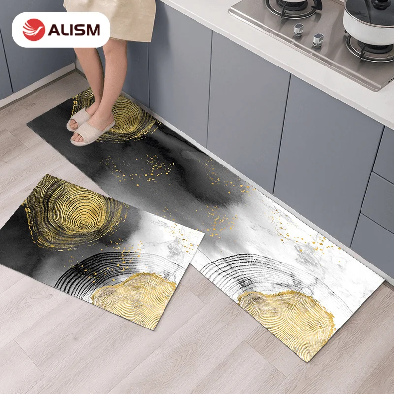 New Light Luxury Marble Texture Pattern Non-slip Kitchen Rug Two-piece Absorb Water Floor Mat Carpet Entrance Doormat Home Decor
New Light Luxury Marble Texture Pattern Non-slip Kitchen Rug Two-piece Absorb Water Floor Mat Carpet Entrance Doormat Home Decor