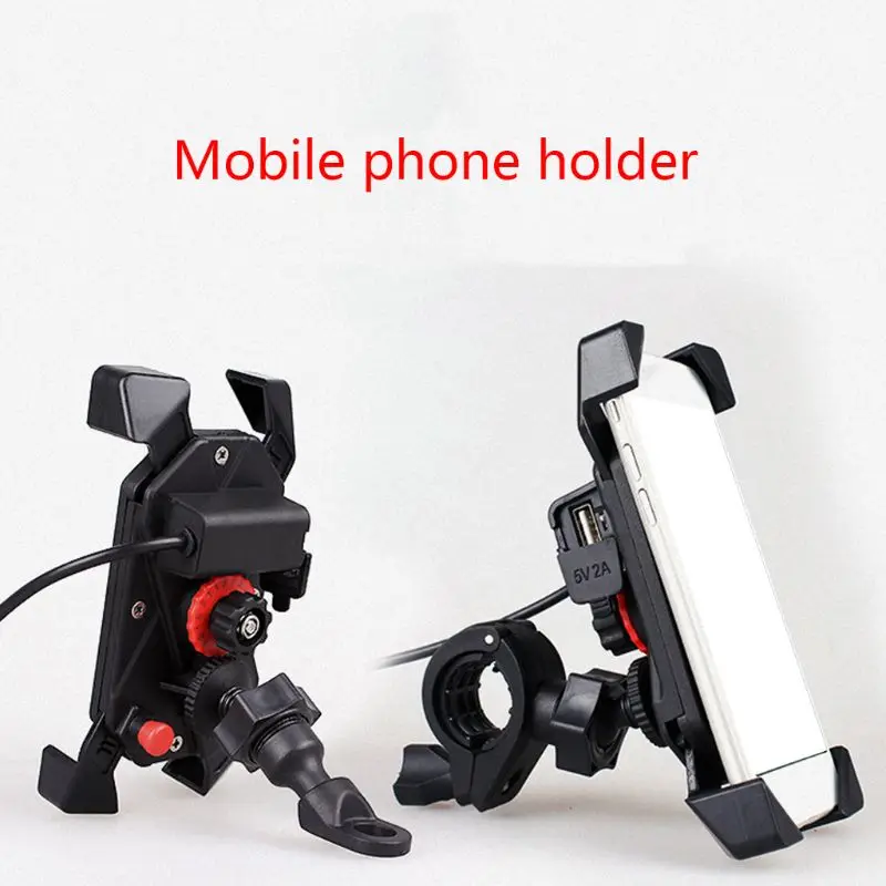 Motorcycle Mobile phone Handlebar Mirror Mount Holder With USB Charger for Smartphone
Motorcycle Mobile phone Handlebar Mirror Mount Holder With USB Charger for Smartphone