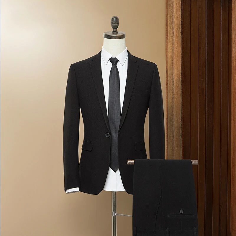 2 Piece Set High Quality Business Suit Male Slim Fit Korean Formal Wear Party Wedding Suit Two-piece Suits Men Pants Suit 4xl
2 Piece Set High Quality Business Suit Male Slim Fit Korean Formal Wear Party Wedding Suit Two-piece Suits Men Pants Suit 4xl