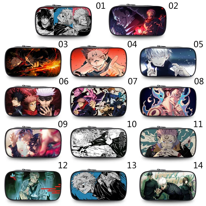 1Pcs Jujutsu Kaisen Anime Pencil Bag Itadori Yuji Fushiguro Megumi Pencil Case Japanese Anime Student School Pen Bag Stationery
1Pcs Jujutsu Kaisen Anime Pencil Bag Itadori Yuji Fushiguro Megumi Pencil Case Japanese Anime Student School Pen Bag Stationery