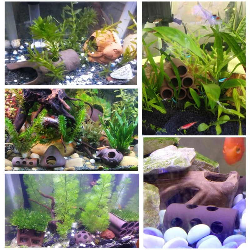 Fish Tank Cave Aquarium Shelter Ceramic Shrimp Decoration Hide Ornament Breeding D7WE
Fish Tank Cave Aquarium Shelter Ceramic Shrimp Decoration Hide Ornament Breeding D7WE