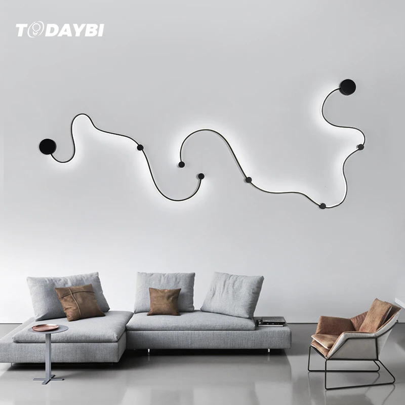Modern Wall Lamps for Bedroom Study Living Room Decoration Acrylic Home Decor White Black Sconce LED Lights Fixtures
Modern Wall Lamps for Bedroom Study Living Room Decoration Acrylic Home Decor White Black Sconce LED Lights Fixtures