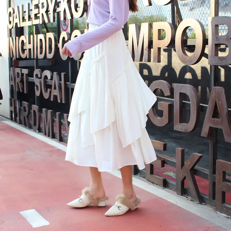 Irregular A-line Skirt Women Spring Autumn High Waist Big Swing Skirts Women Blue Long Slim Casual Asymmetrical Ruffes Skirts
Irregular A-line Skirt Women Spring Autumn High Waist Big Swing Skirts Women Blue Long Slim Casual Asymmetrical Ruffes Skirts