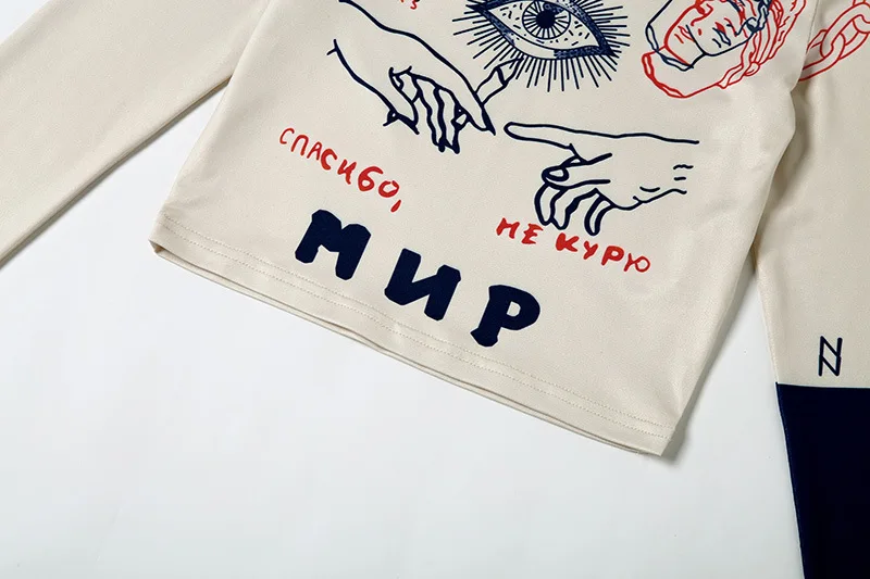 Women Print Bodycon Turtleneck Long Sleeve Crop Tops Streetwear Harajuku Letter Vintage Tops Female Casual Hip Hop Basic Tops 
Women Print Bodycon Turtleneck Long Sleeve Crop Tops Streetwear Harajuku Letter Vintage Tops Female Casual Hip Hop Basic Tops