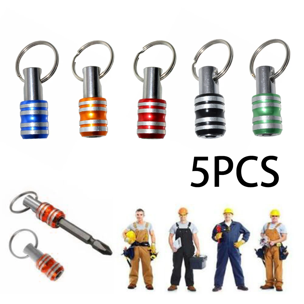 5pcs Screwdriver Bit Hex Shank Screwdriver Bits Quick Release Easy Change Keychain Holder Extension Bar Drill Screw Adapter
5pcs Screwdriver Bit Hex Shank Screwdriver Bits Quick Release Easy Change Keychain Holder Extension Bar Drill Screw Adapter