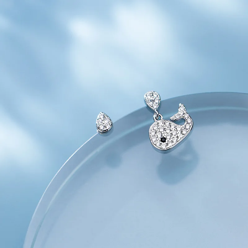 La Monada Whale Women Stud Earrings Korean 925 Sterling Silver Earrings For Women Jewelry Waterdrop Women's Earrings Stylish
La Monada Whale Women Stud Earrings Korean 925 Sterling Silver Earrings For Women Jewelry Waterdrop Women's Earrings Stylish