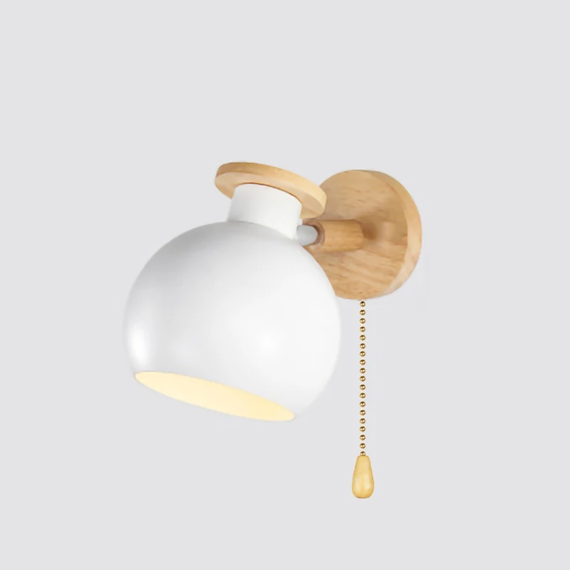 Скандинавское творчество простота E27 светодиодный настенный светильник для дома