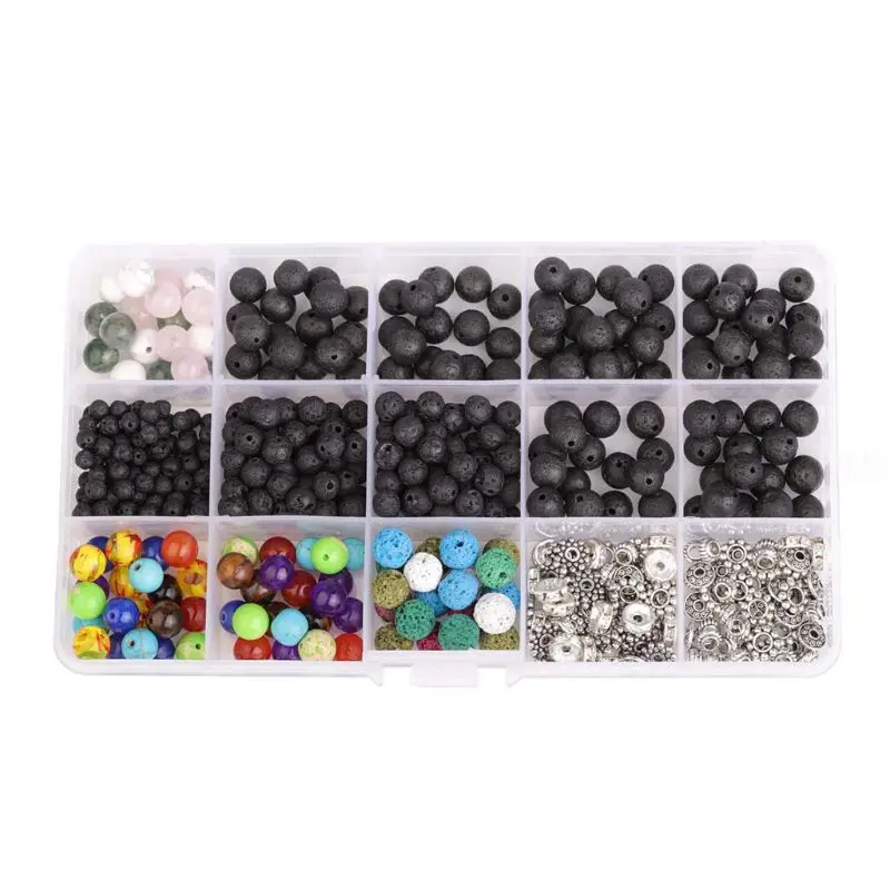 G2AF 4-8mm Loose Beads Lava Beads Crystal String Mixed Color Box Set for DIY Jewelry Making Necklace Bracelet Accessories
G2AF 4-8mm Loose Beads Lava Beads Crystal String Mixed Color Box Set for DIY Jewelry Making Necklace Bracelet Accessories