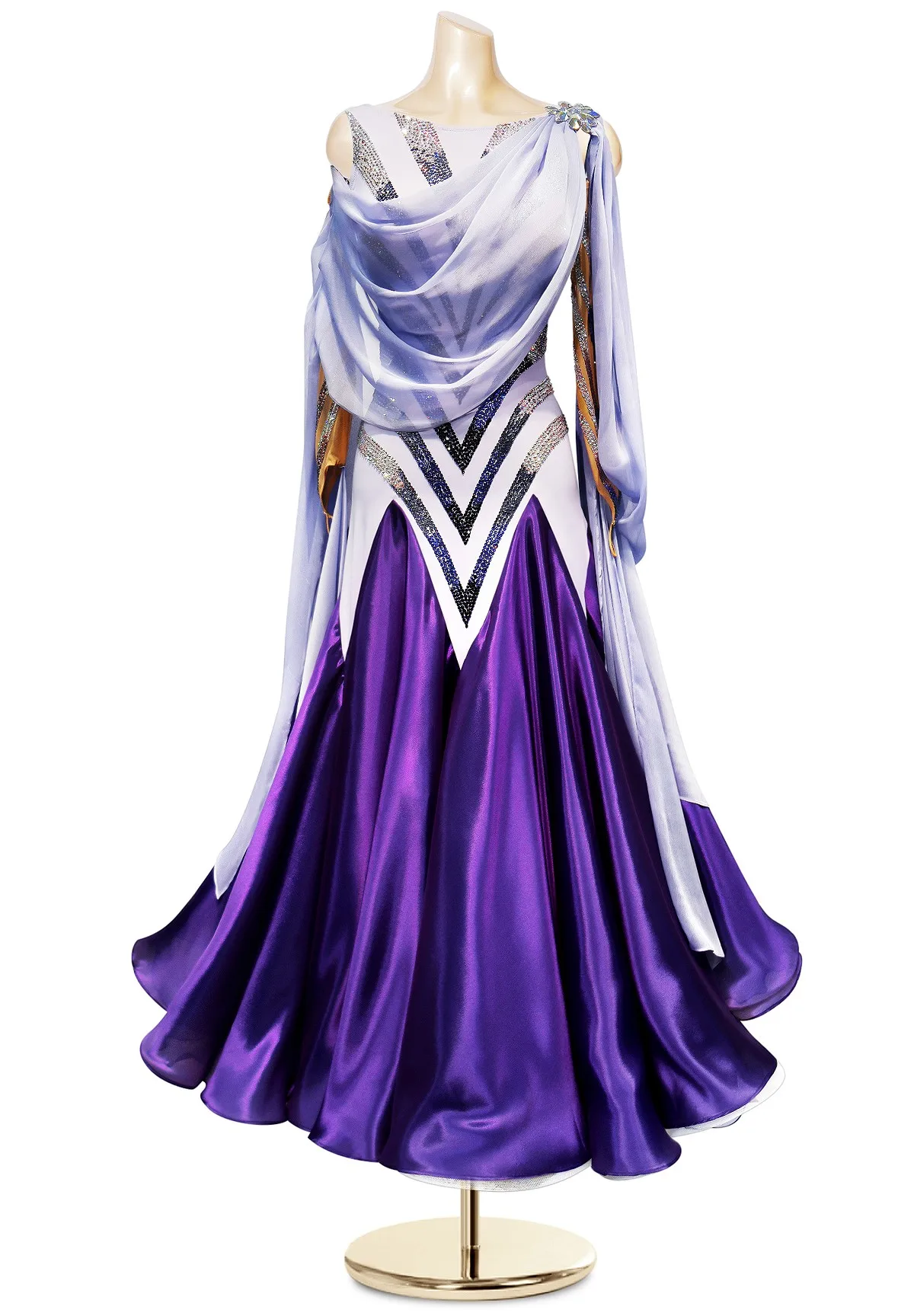 Everyday Ballroom Waltz Tango Quickstep Dance Dress COSTUME-MADE ballroom dance dress Lilac colour ballroom dance dress
Everyday Ballroom Waltz Tango Quickstep Dance Dress COSTUME-MADE ballroom dance dress Lilac colour ballroom dance dress