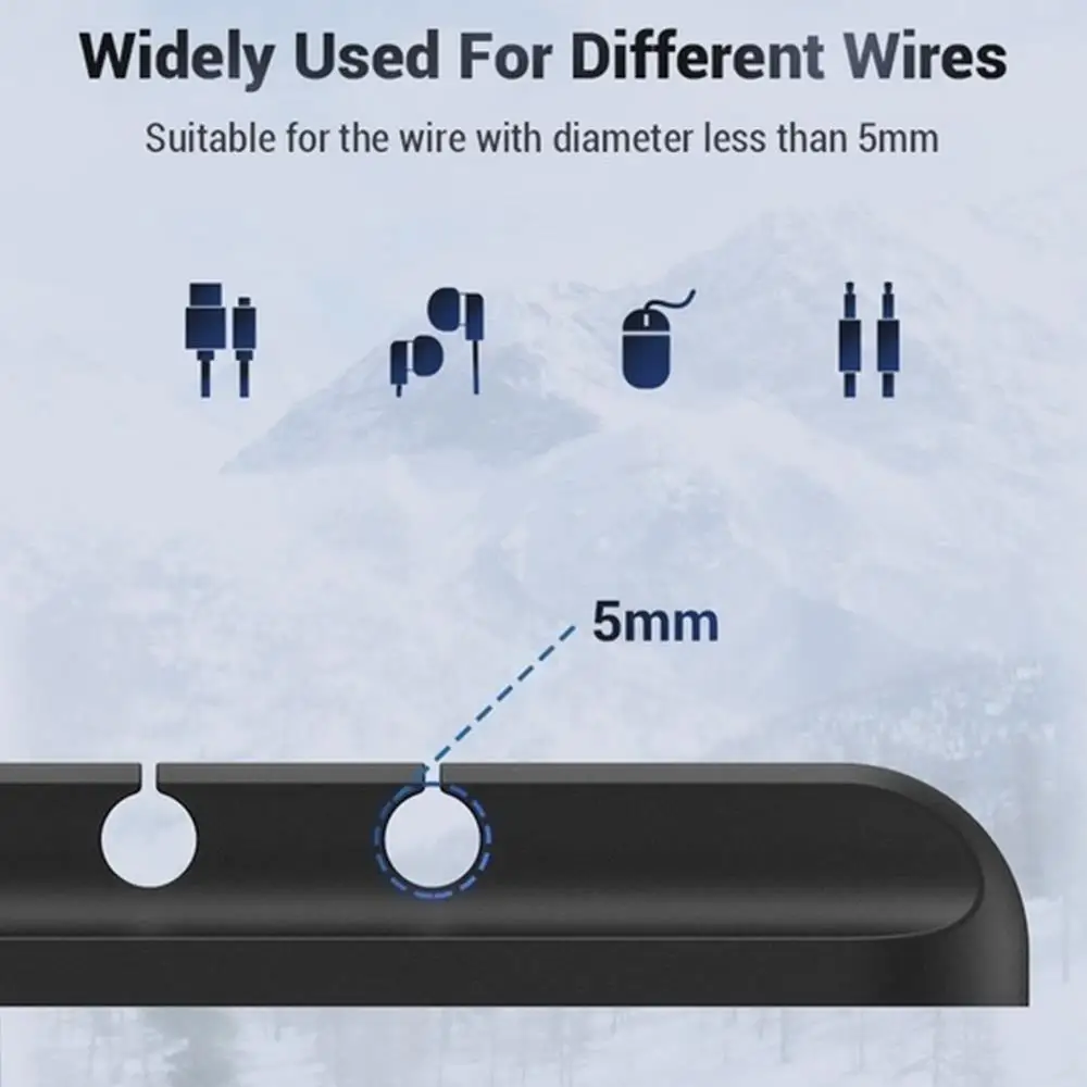 Silicone Cable Winder ABS Wire Clamp Cable Clip Mini Storage Organization Office Self-Adhesive Fixing Holder Home
Silicone Cable Winder ABS Wire Clamp Cable Clip Mini Storage Organization Office Self-Adhesive Fixing Holder Home