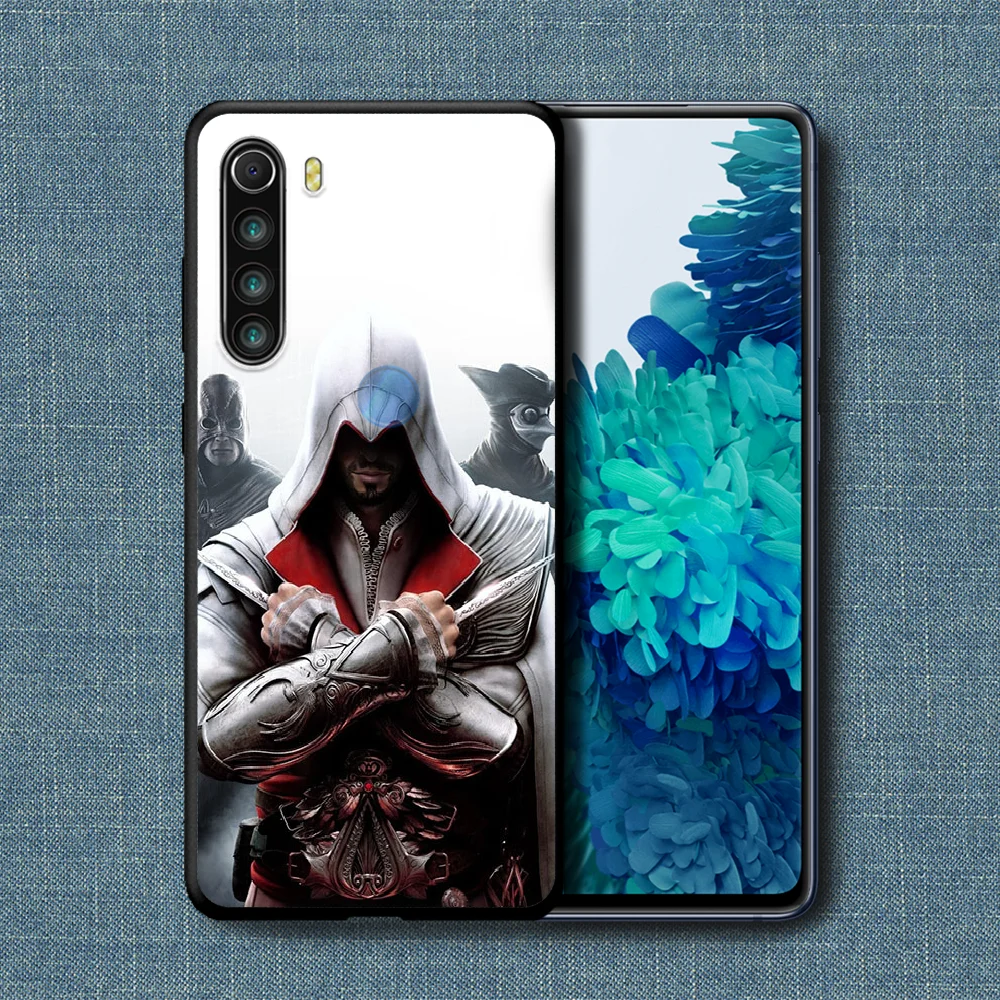Assassin Phone Case For Xiaomi Redmi Note 7 8 8T 9 9S 4X 7 7A 9A K30 Pro Ultra black Cover Luxury Cell Tpu Prime Pretty Hoesjes
Assassin Phone Case For Xiaomi Redmi Note 7 8 8T 9 9S 4X 7 7A 9A K30 Pro Ultra black Cover Luxury Cell Tpu Prime Pretty Hoesjes