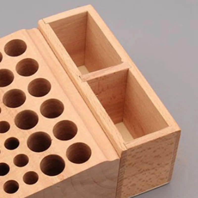 46 Holes Rubber Wood Integrated Material Wood Leather Diy Tool/Woodworking Diy Tool Wooden Leathercraft Tools Rack Stand Leather
46 Holes Rubber Wood Integrated Material Wood Leather Diy Tool/Woodworking Diy Tool Wooden Leathercraft Tools Rack Stand Leather