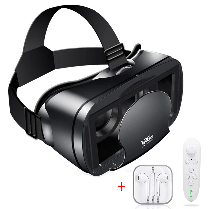 Гарнитура виртуальной реальности 3D VR, умные очки, шлем для смартфонов, мобильный телефон, линзы 7 дюймов, бинокль с контроллерами
Гарнитура виртуальной реальности 3D VR, умные очки, шлем для смартфонов, мобильный телефон, линзы 7 дюймов, бинокль с контроллерами