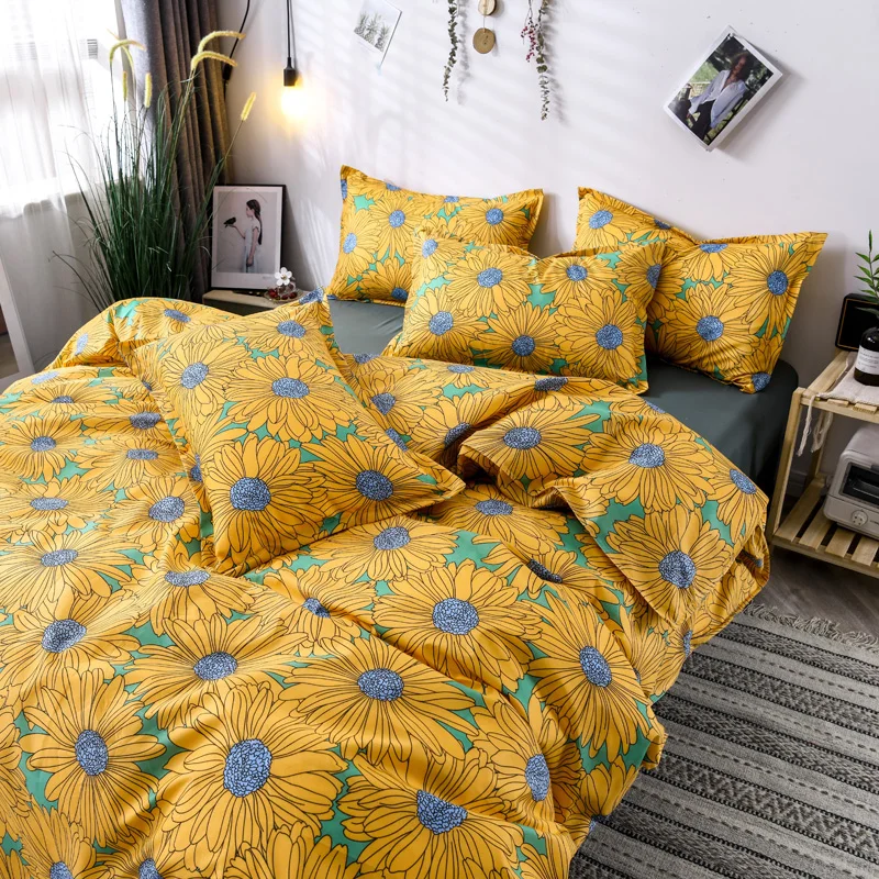 autumn idyllic small fresh four piece set bed single quilt cover girl heart bedding student dormitory three piece set 
autumn idyllic small fresh four piece set bed single quilt cover girl heart bedding student dormitory three piece set