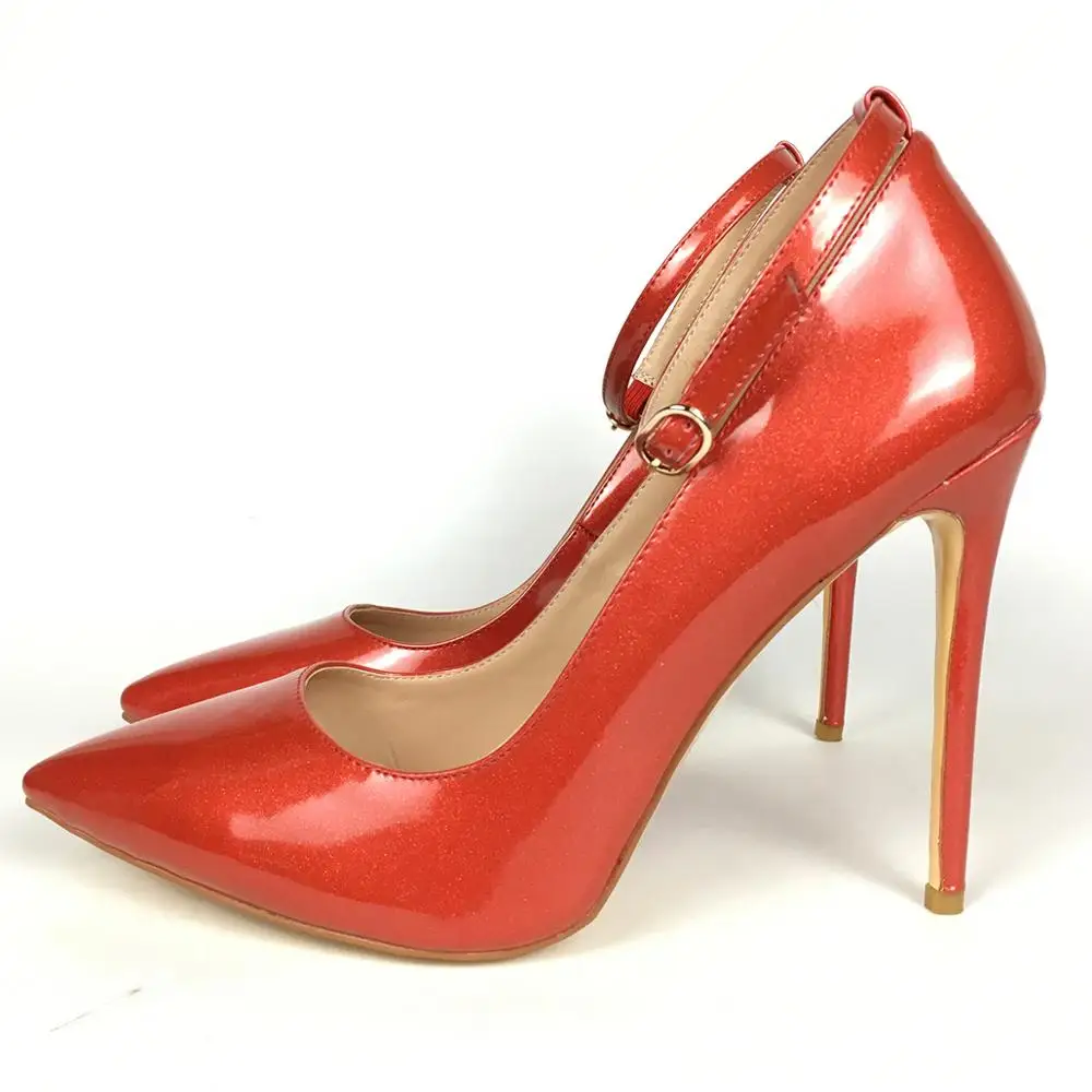 Women's Shoes Pointed Toe High Heels Pumps Ankle Strap Ladies Work Career Heels Female Shoes Patent Leather Aimrilly
Women's Shoes Pointed Toe High Heels Pumps Ankle Strap Ladies Work Career Heels Female Shoes Patent Leather Aimrilly