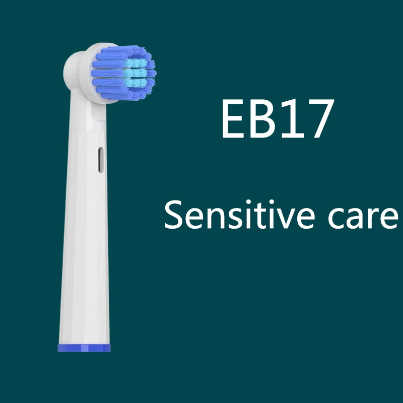 Toothbrushes Head Professional Replacement Electric Toothbrush Heads For Oral-B EB17/EB20/EB50 Sensitive Care Precise Cleaning
Toothbrushes Head Professional Replacement Electric Toothbrush Heads For Oral-B EB17/EB20/EB50 Sensitive Care Precise Cleaning
