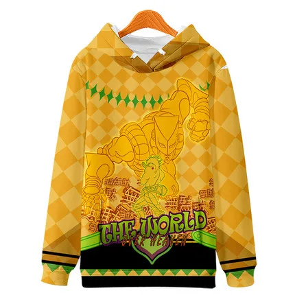 LIASOSO JoJo's Bizarre Adventure Hoodies 2021 Spring Male Casual Hoodies Sweatshirts 3D Print Hoodies Jacket
LIASOSO JoJo's Bizarre Adventure Hoodies 2021 Spring Male Casual Hoodies Sweatshirts 3D Print Hoodies Jacket